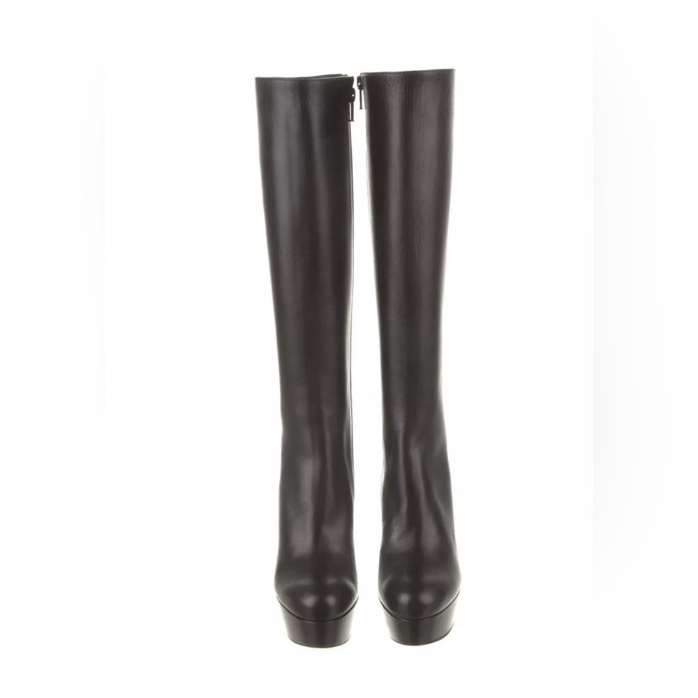 Christian Louboutin Tall Leather Black Boots size 35/5 New w/ dust bags